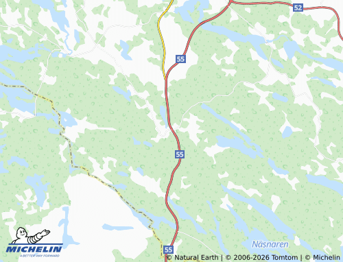 MICHELIN Strångsjö map - ViaMichelin