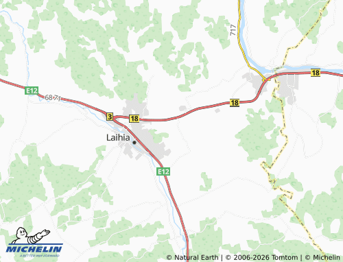 Carte MICHELIN Lappalainen - ViaMichelin