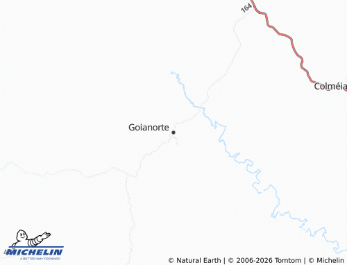 MICHELIN Goianorte map - ViaMichelin
