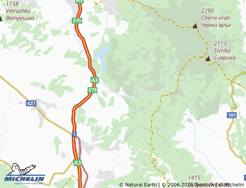Carte MICHELIN Bosnek - ViaMichelin