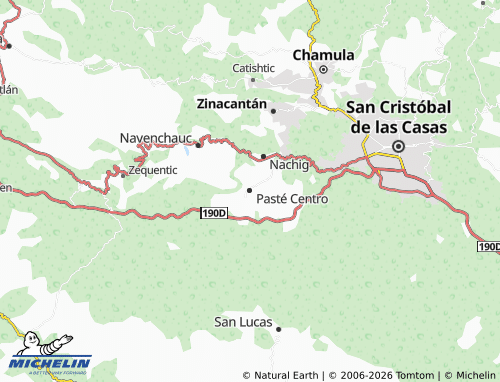 Carte MICHELIN Pasté Centro - ViaMichelin