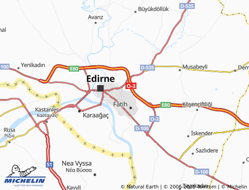 MICHELIN-Landkarte Şükrüpaşa - ViaMichelin