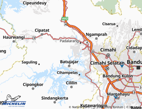 Mapa MICHELIN Bojonghaleuang - ViaMichelin