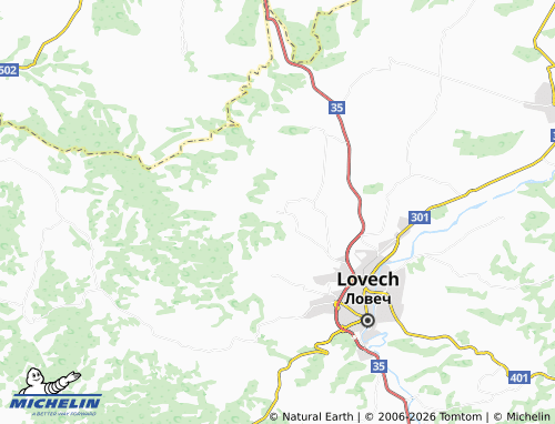 Mapa MICHELIN Lisets - ViaMichelin