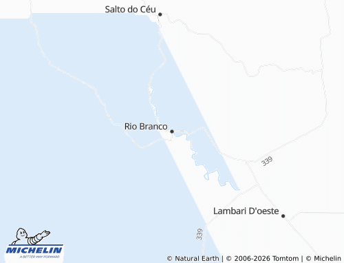 Mappa MICHELIN Rio Branco - ViaMichelin