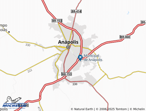 MICHELIN Jardim América map - ViaMichelin