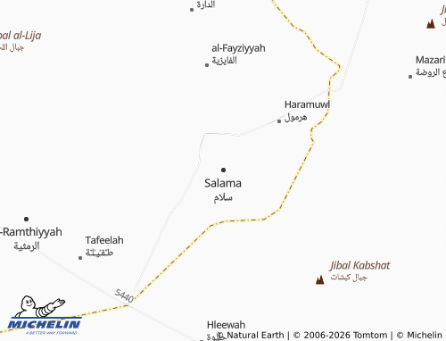 MICHELIN-Landkarte Salama - ViaMichelin