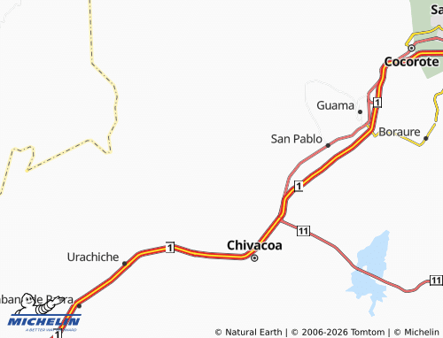 Mappa MICHELIN Campo Elías - ViaMichelin