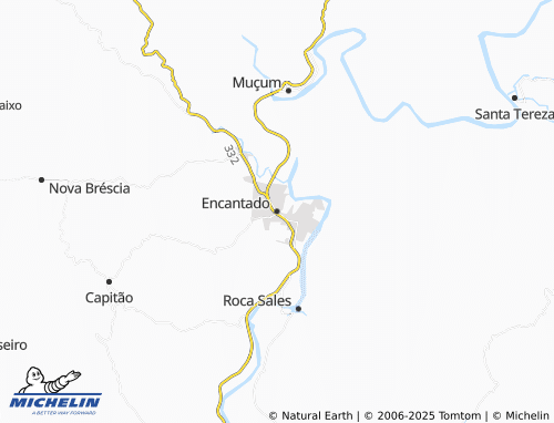 Carte MICHELIN Encantado - ViaMichelin