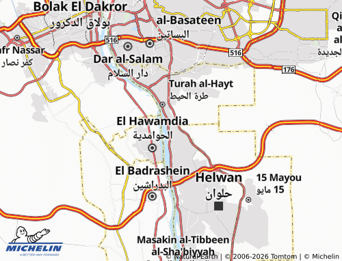 MICHELIN El Masara El Balad map - ViaMichelin