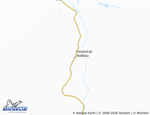 Mappa MICHELIN Ferland-et-Boilleau - ViaMichelin