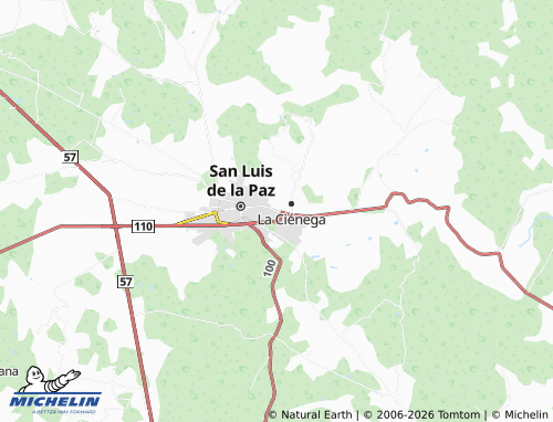 Mappa MICHELIN Misión de Chichimecas - ViaMichelin