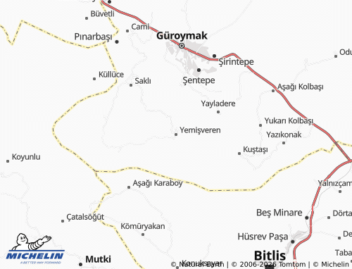Mappa MICHELIN Yemişveren - ViaMichelin