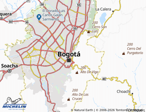Mapa MICHELIN La Perseverancia I - ViaMichelin