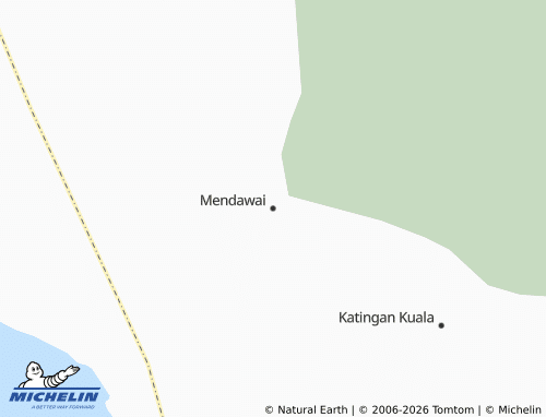 Mapa MICHELIN Mendawai - ViaMichelin