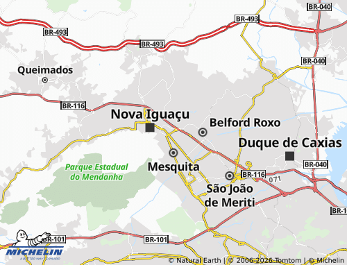 Mappa MICHELIN Imperador - ViaMichelin