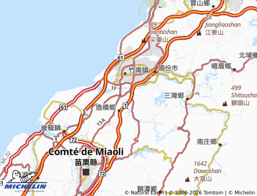 Kaart MICHELIN xiang jiao wan - ViaMichelin
