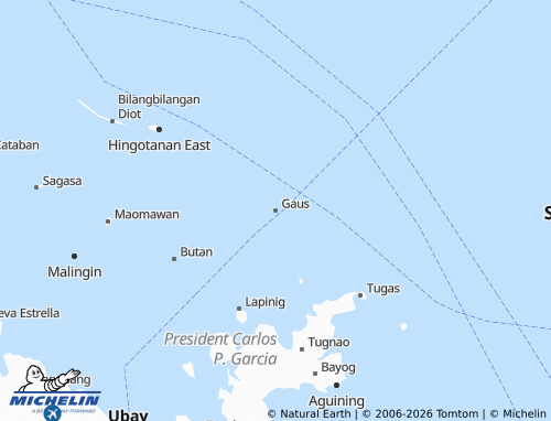 MICHELIN Gaus map - ViaMichelin