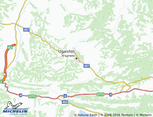 Mappa MICHELIN Ugarchin - ViaMichelin