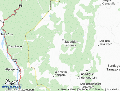 Mappa MICHELIN San Miguel - ViaMichelin