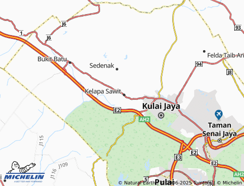 MICHELIN Taman Wedo map - ViaMichelin