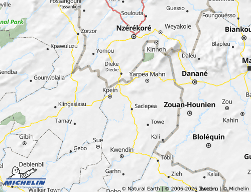 Mappa MICHELIN Leewehpea-Mahn - ViaMichelin
