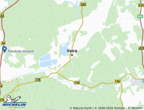 Mappa MICHELIN Vaira - ViaMichelin