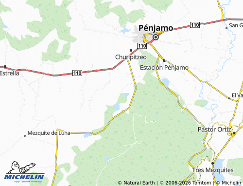 Mapa MICHELIN Corral de Partida - ViaMichelin