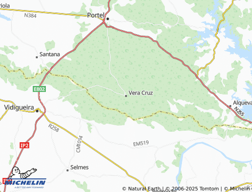 MICHELIN Vera Cruz map - ViaMichelin