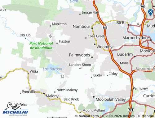 MICHELIN Hunchy map - ViaMichelin