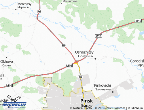 MICHELIN Stavok map - ViaMichelin