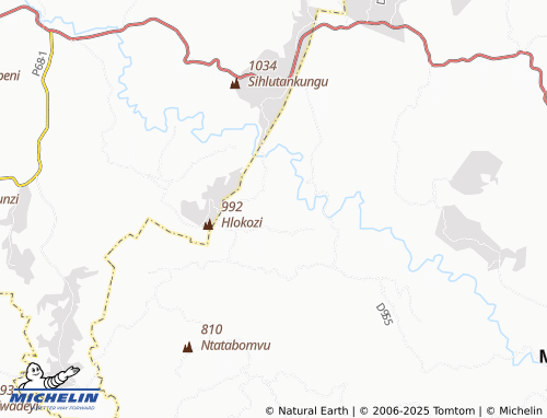 MICHELIN Ngomakazi map - ViaMichelin
