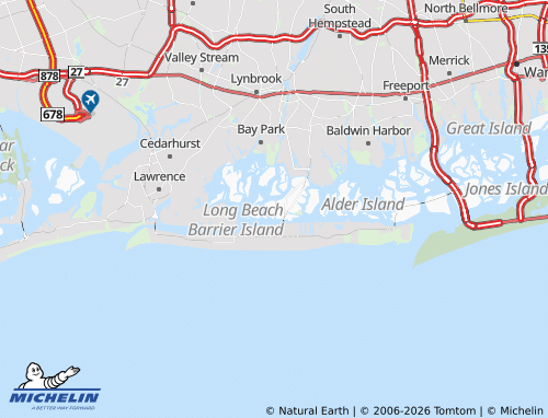 Mapa MICHELIN Harbor Isle - ViaMichelin