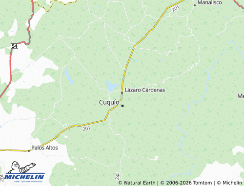 Mappa MICHELIN Lázaro Cárdenas - ViaMichelin