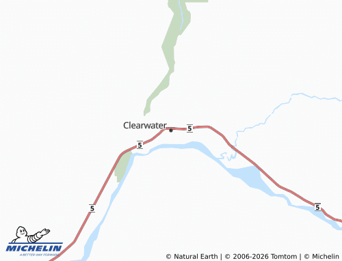 MICHELIN Clearwater map - ViaMichelin