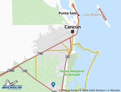 MICHELIN Yik Al map - ViaMichelin