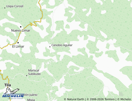 MICHELIN Chuchuclumil map - ViaMichelin