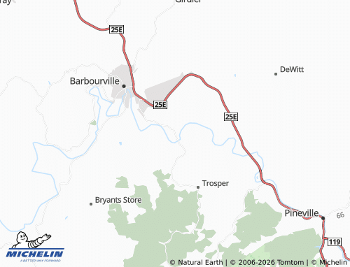 Mappa MICHELIN Artemus - ViaMichelin