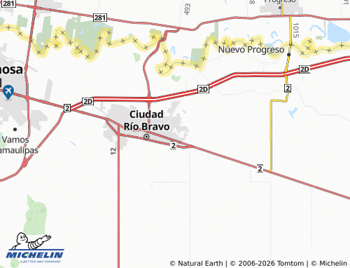 Mappa MICHELIN Emilio Portes Gil - ViaMichelin