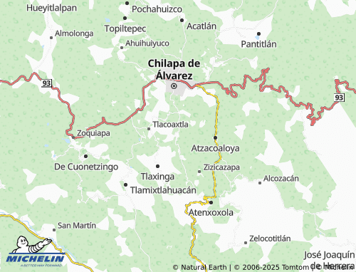 MICHELIN Santa Catarina map - ViaMichelin