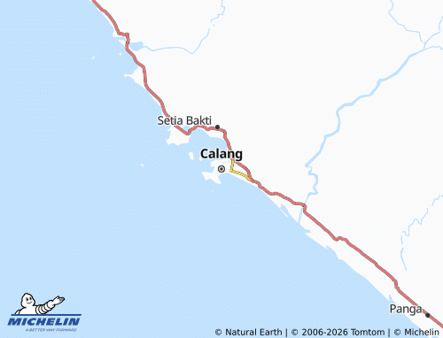 Mappa MICHELIN Calang - ViaMichelin