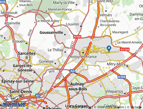 Mapa MICHELIN Vaudherland - ViaMichelin
