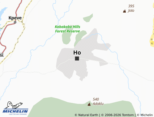 Carte MICHELIN Ho - ViaMichelin