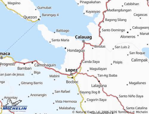 MICHELIN Concepcion map - ViaMichelin