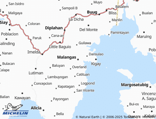 MICHELIN Malangas map - ViaMichelin