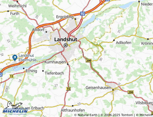 Carte MICHELIN Salzdorf - ViaMichelin