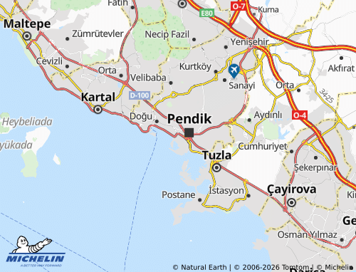 Mapa MICHELIN Kaynarca - ViaMichelin