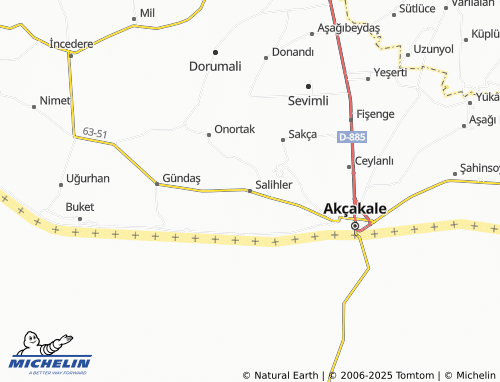 MICHELIN-Landkarte Salihler - ViaMichelin