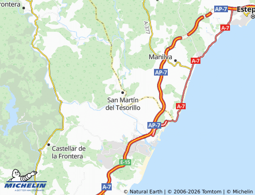MICHELIN-Landkarte Barriada Secadero - ViaMichelin