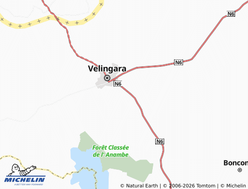 Mapa MICHELIN Sare Mali - ViaMichelin